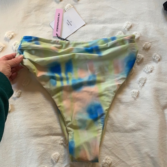 NWT Aila Blue Betty Bottoms in Acid Tie Dye M - Picture 5 of 9